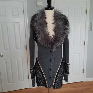 Anthropologie Sleeping On Snow Corby Lodge Cardigan sweater.